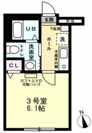 メゾン・ド・スピカの物件間取画像